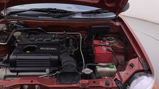 Used 2013 Maruti Suzuki Alto K10 [2010-2014] VXi Petrol Manual engine ENGINE LEFT SIDE HINGE & APRON VIEW
