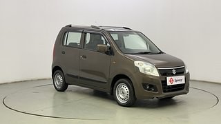Used 2018 Maruti Suzuki Wagon R 1.0 [2010-2019] VXi Petrol Manual exterior RIGHT FRONT CORNER VIEW
