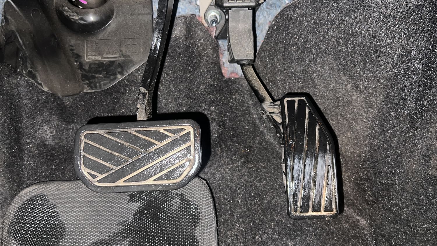 New Maruti Suzuki Fronx interior PEDALS VIEW