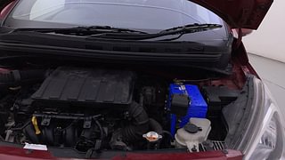Used 2014 Hyundai Xcent [2014-2017] S (O) Petrol Petrol Manual engine ENGINE LEFT SIDE HINGE & APRON VIEW