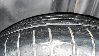 Used 2017 Skoda Rapid new [2016-2020] Ambition Petrol Petrol Manual tyres LEFT REAR TYRE TREAD VIEW