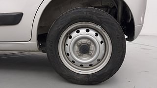 Used 2013 Maruti Suzuki Wagon R 1.0 [2013-2019] LXi CNG Petrol+cng Manual tyres LEFT REAR TYRE RIM VIEW