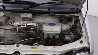 Used 2021 Maruti Suzuki Eeco AC 5 STR Petrol Manual engine ENGINE LEFT SIDE HINGE & APRON VIEW