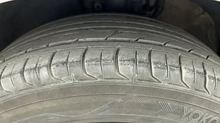 Used 2020 Volkswagen Vento Highline 1.0L TSI Petrol Manual tyres LEFT FRONT TYRE TREAD VIEW