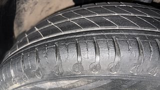 Used 2020 Renault Kwid CLIMBER 1.0 Opt Petrol Manual tyres RIGHT FRONT TYRE TREAD VIEW