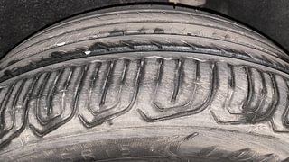 Used 2016 Ford EcoSport [2015-2017] Trend+ 1.0L EcoBoost Petrol Manual tyres LEFT REAR TYRE TREAD VIEW