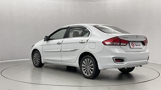 Used 2021 Maruti Suzuki Ciaz Alpha Petrol Petrol Manual exterior LEFT REAR CORNER VIEW