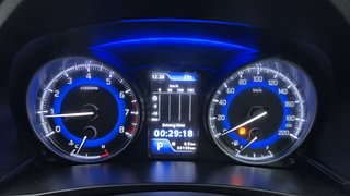 Used 2018 Maruti Suzuki Baleno [2015-2019] Alpha AT Petrol Petrol Automatic interior CLUSTERMETER VIEW