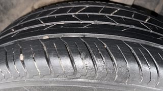 Used 2021 Nissan Magnite XV Turbo CVT Petrol Automatic tyres LEFT REAR TYRE TREAD VIEW