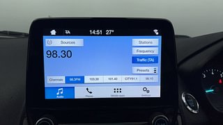 Used 2018 Ford EcoSport [2017-2021] Titanium + 1.5L Ti-VCT Petrol Manual top_features Integrated (in-dash) music system