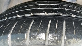 Used 2021 Maruti Suzuki Ciaz Alpha Petrol Petrol Manual tyres LEFT FRONT TYRE TREAD VIEW