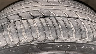 Used 2018 Maruti Suzuki Alto K10 [2014-2019] VXI AMT (O) Petrol Automatic tyres LEFT FRONT TYRE TREAD VIEW