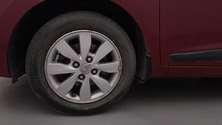 Used 2014 Hyundai Xcent [2014-2017] S (O) Petrol Petrol Manual tyres LEFT FRONT TYRE RIM VIEW