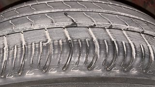 Used 2014 Maruti Suzuki Celerio VXI AMT Petrol Automatic tyres LEFT FRONT TYRE TREAD VIEW