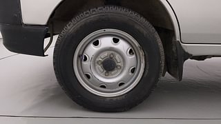 Used 2021 Maruti Suzuki Eeco AC 5 STR Petrol Manual tyres LEFT FRONT TYRE RIM VIEW