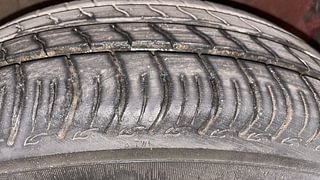 Used 2014 Maruti Suzuki Celerio VXI AMT Petrol Automatic tyres RIGHT FRONT TYRE TREAD VIEW