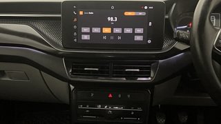 Used 2021 Skoda Kushaq Style 1.0L TSI MT Petrol Manual interior MUSIC SYSTEM & AC CONTROL VIEW
