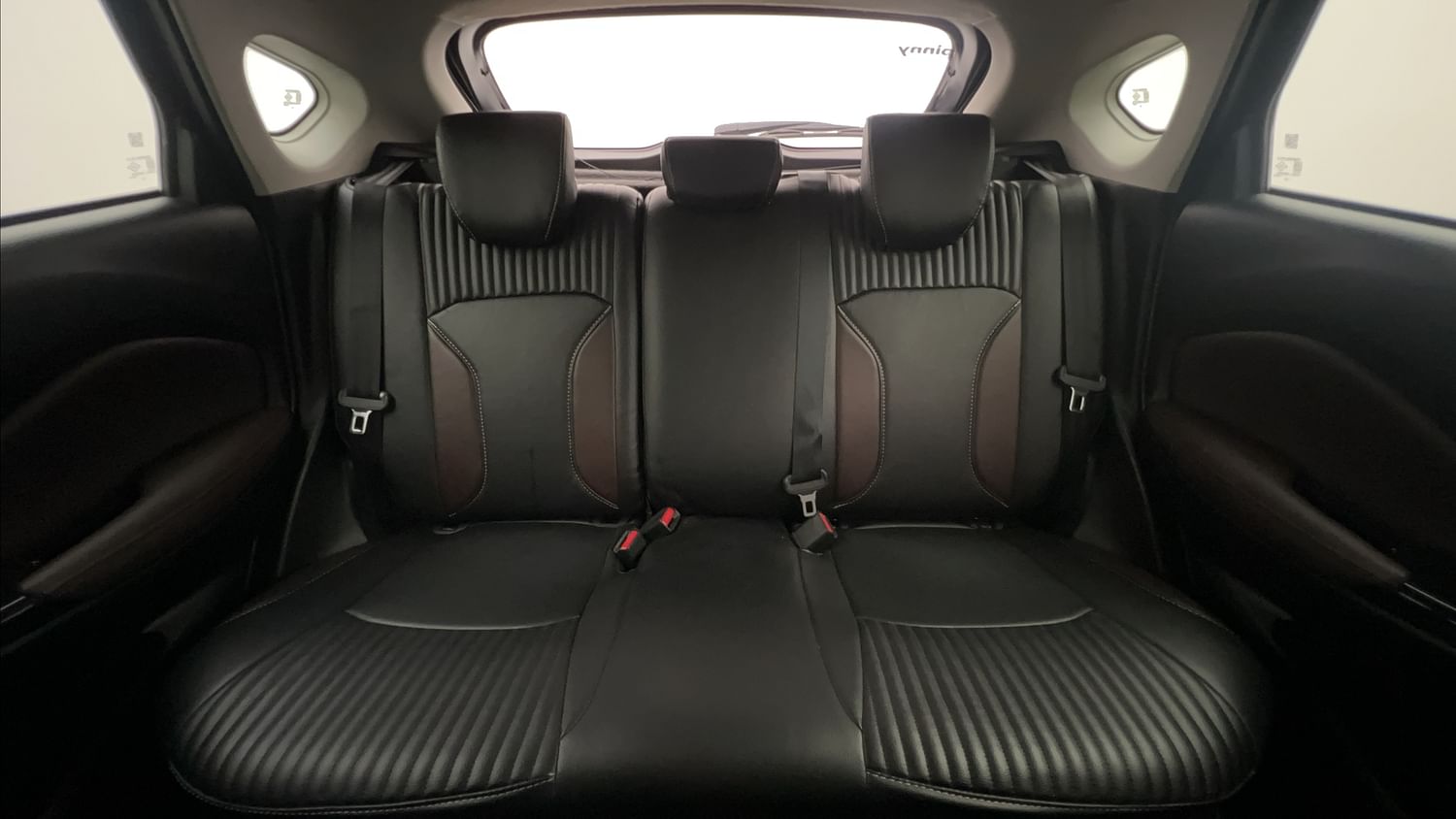 New Maruti Suzuki Fronx interior REAR SEAT CONDITION VIEW