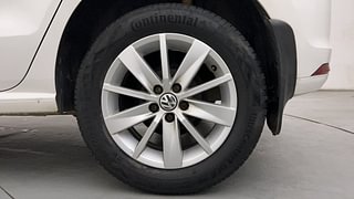 Used 2017 Volkswagen Polo [2015-2019] Highline1.2L (P) Petrol Manual tyres LEFT REAR TYRE RIM VIEW