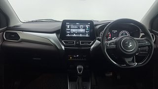 Used 2023 Maruti Suzuki Fronx Alpha 1.0L Turbo 6 AT Petrol Automatic interior DASHBOARD VIEW