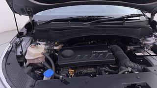 Used 2021 Kia Seltos GTX Plus Petrol Manual engine ENGINE RIGHT SIDE HINGE & APRON VIEW