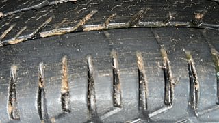 Used 2018 Maruti Suzuki Wagon R 1.0 [2010-2019] VXi Petrol Manual tyres LEFT FRONT TYRE TREAD VIEW