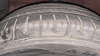 Used 2014 Hyundai Xcent [2014-2017] S (O) Petrol Petrol Manual tyres RIGHT REAR TYRE TREAD VIEW