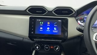 Used 2021 Nissan Magnite XV Petrol Manual interior MUSIC SYSTEM & AC CONTROL VIEW