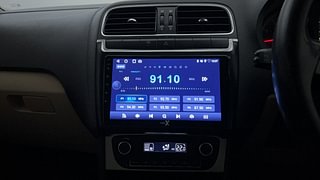 Used 2017 Volkswagen Polo [2015-2019] Highline1.2L (P) Petrol Manual interior MUSIC SYSTEM & AC CONTROL VIEW