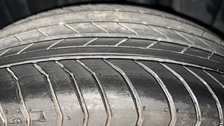 Used 2023 Maruti Suzuki Fronx Alpha 1.0L Turbo 6 AT Petrol Automatic tyres LEFT REAR TYRE TREAD VIEW