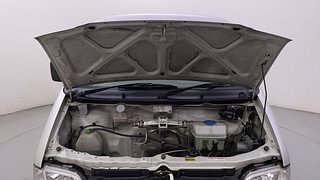 Used 2021 Maruti Suzuki Eeco AC 5 STR Petrol Manual engine ENGINE & BONNET OPEN FRONT VIEW