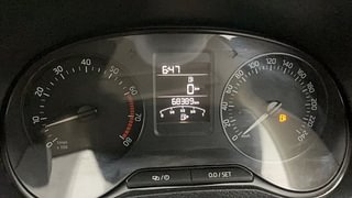 Used 2017 Skoda Rapid new [2016-2020] Ambition Petrol Petrol Manual interior CLUSTERMETER VIEW