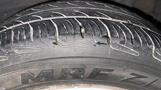 Used 2014 Hyundai Xcent [2014-2017] S Petrol Petrol Manual tyres LEFT REAR TYRE TREAD VIEW