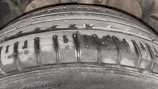 Used 2016 Ford EcoSport [2015-2017] Trend+ 1.0L EcoBoost Petrol Manual tyres LEFT FRONT TYRE TREAD VIEW