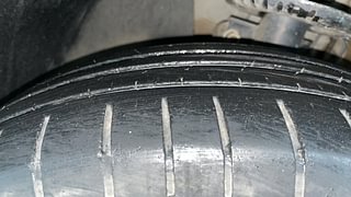 Used 2017 Skoda Rapid new [2016-2020] Ambition Petrol Petrol Manual tyres LEFT FRONT TYRE TREAD VIEW