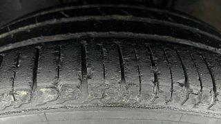 Used 2022 Renault Triber RXZ Petrol Manual tyres LEFT FRONT TYRE TREAD VIEW