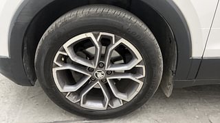 Used 2021 Skoda Kushaq Style 1.0L TSI MT Petrol Manual tyres LEFT FRONT TYRE RIM VIEW