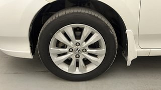 Used 2013 Honda City [2012-2013] V AT Sunroof Petrol Automatic tyres LEFT FRONT TYRE RIM VIEW