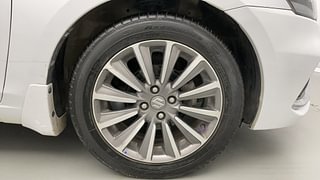 Used 2021 Maruti Suzuki Ciaz Alpha Petrol Petrol Manual tyres RIGHT FRONT TYRE RIM VIEW