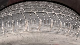 Used 2014 Hyundai Xcent [2014-2017] S (O) Petrol Petrol Manual tyres LEFT FRONT TYRE TREAD VIEW