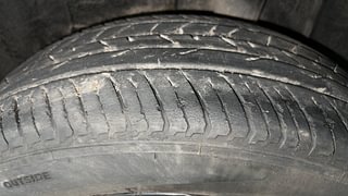 Used 2021 Nissan Magnite XV Petrol Manual tyres LEFT REAR TYRE TREAD VIEW