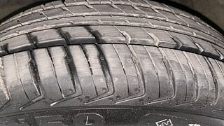 Used 2014 Maruti Suzuki Alto K10 [2014-2019] VXI AMT Petrol Automatic tyres LEFT FRONT TYRE TREAD VIEW