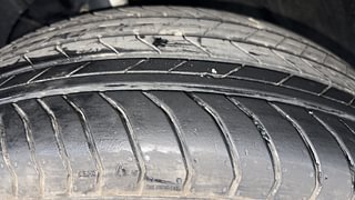 Used 2023 Maruti Suzuki Fronx Alpha 1.0L Turbo 6 AT Petrol Automatic tyres LEFT FRONT TYRE TREAD VIEW