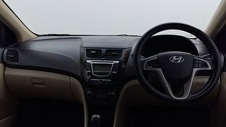 Used 2013 Hyundai Verna [2011-2015] Fluidic 1.6 CRDi SX Diesel Manual interior DASHBOARD VIEW