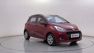 Used 2019 Hyundai Grand i10 [2017-2020] Sportz 1.2 Kappa VTVT Petrol Manual exterior RIGHT FRONT CORNER VIEW