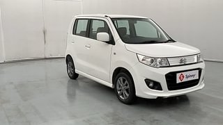 Used 2018 Maruti Suzuki Wagon R 1.0 VXI+ Petrol MT Petrol Manual exterior RIGHT FRONT CORNER VIEW