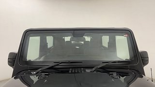 Used 2021 mahindra Thar LX 4 STR Hard Top Petrol AT 4WD Petrol Automatic exterior FRONT WINDSHIELD VIEW