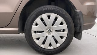 Used 2017 Volkswagen Ameo [2016-2020] Comfortline 1.2L (P) Petrol Manual tyres LEFT REAR TYRE RIM VIEW