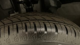 Used 2022 Renault Kwid RXL 1.0 SCE Petrol Manual tyres LEFT FRONT TYRE TREAD VIEW