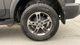 Used 2021 mahindra Thar LX 4 STR Hard Top Petrol AT 4WD Petrol Automatic tyres LEFT REAR TYRE RIM VIEW